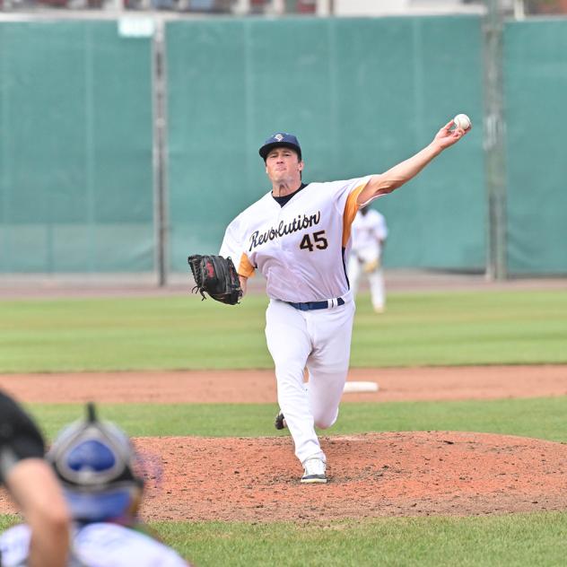 York Revolution pitcher Mike Kickham