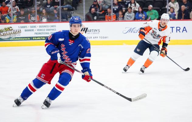 Kitchener Rangers left wing Matheas Stark