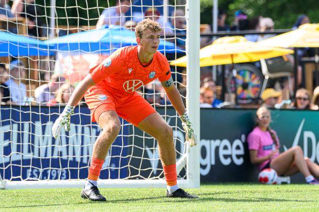 Halifax Wanderers goalkeeper Sinclair Astridge