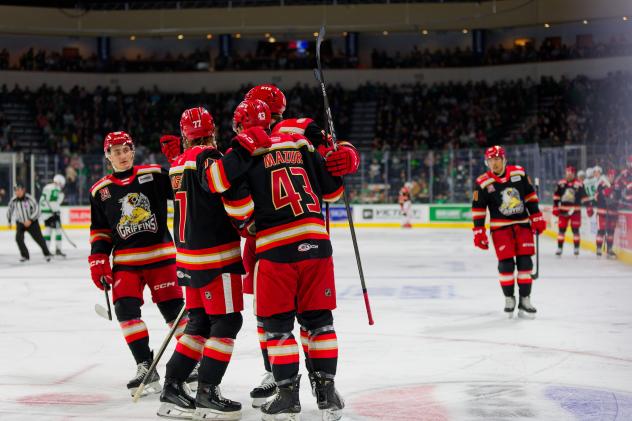 Grand Rapids Griffins on game night