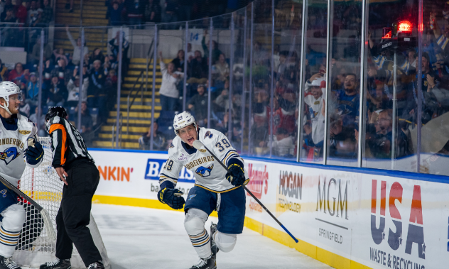 Springfield Thunderbirds right wing Matt Luff