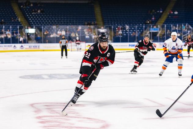 Belleville Senators centre Garrett Pilon