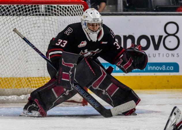 Red Deer Rebels goaltender Chase Wutzke