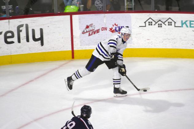 Wenatchee Wild defenseman Boston Tait