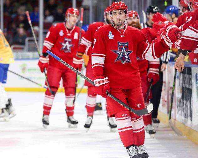 Allen Americans left wing Hank Crone