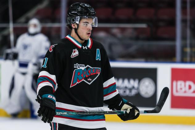 Kelowna Rockets centre Tij Iginla