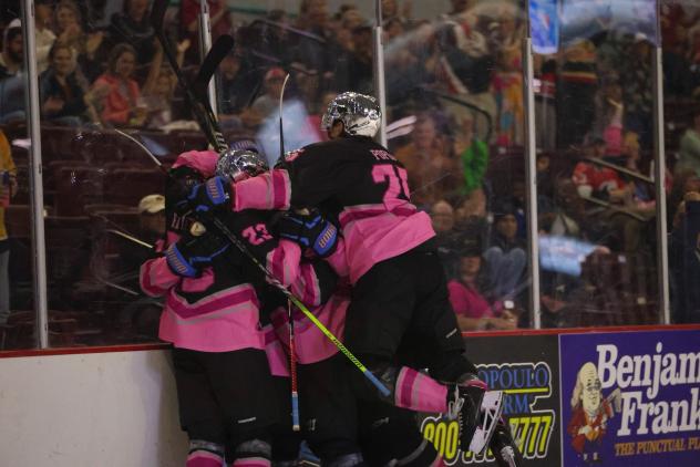 PeeDee IceCats on game night