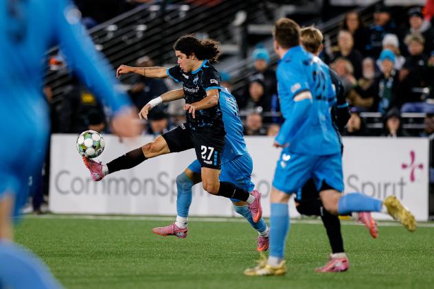 Colorado Springs Switchbacks FC's Juan Tejada in action