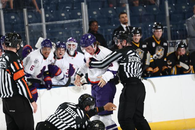 Youngstown Phantoms on game night