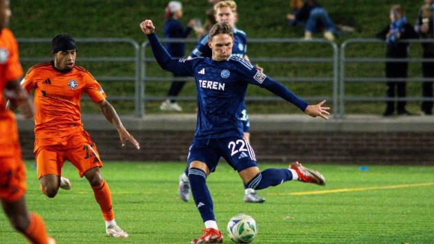 Chattanooga FC defender Milo Garvanian