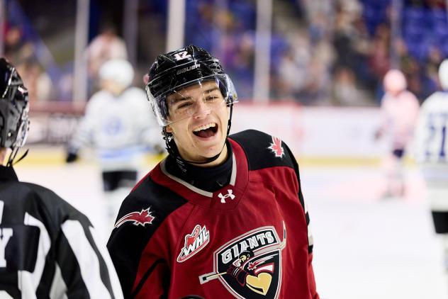 Vancouver Giants forward Brett Olson