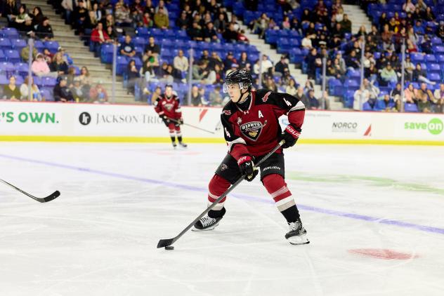 Vancouver Giants defenceman Ryan Lin