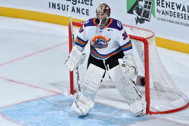 Orlando Solar Bears goaltender Jon Gillies