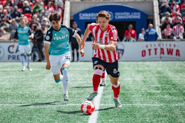 Atlético Ottawa defender Sergei Kozlovskiy