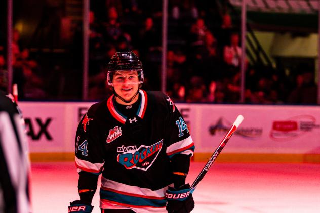 Kelowna Rockets right wing Kalder Varga