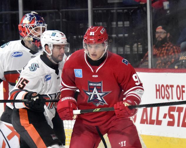 Allen Americans left wing Michael Gildon