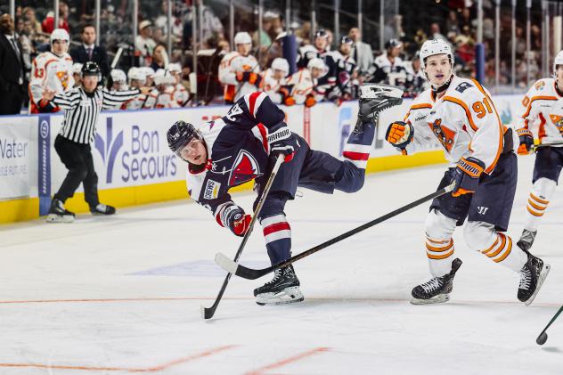 South Carolina Stingrays forward Kaden Bohlsen