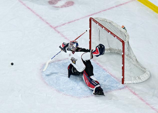 Vancouver Giants' Kelton Pyne on game night
