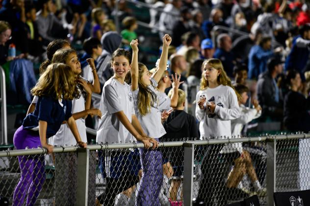 North Carolina FC fans enjoy the game