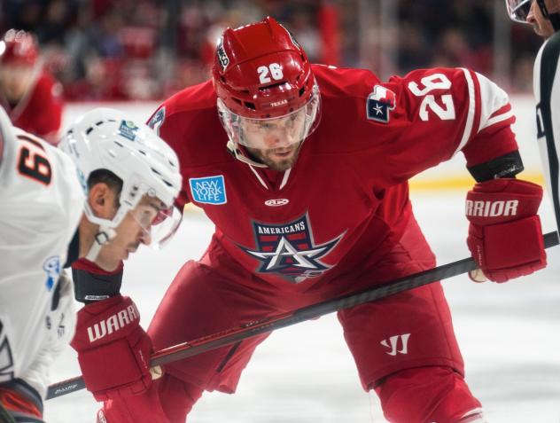 Allen Americans center Spencer Asuchak