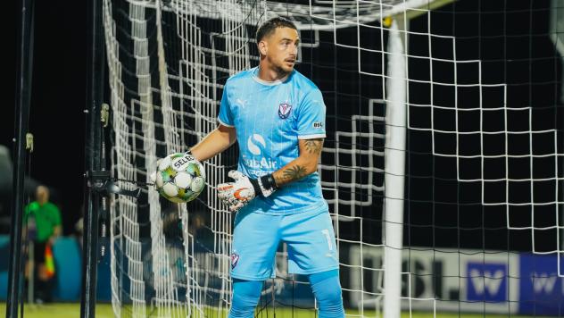 South Georgia Tormenta FC goalkeeper Austin Pack