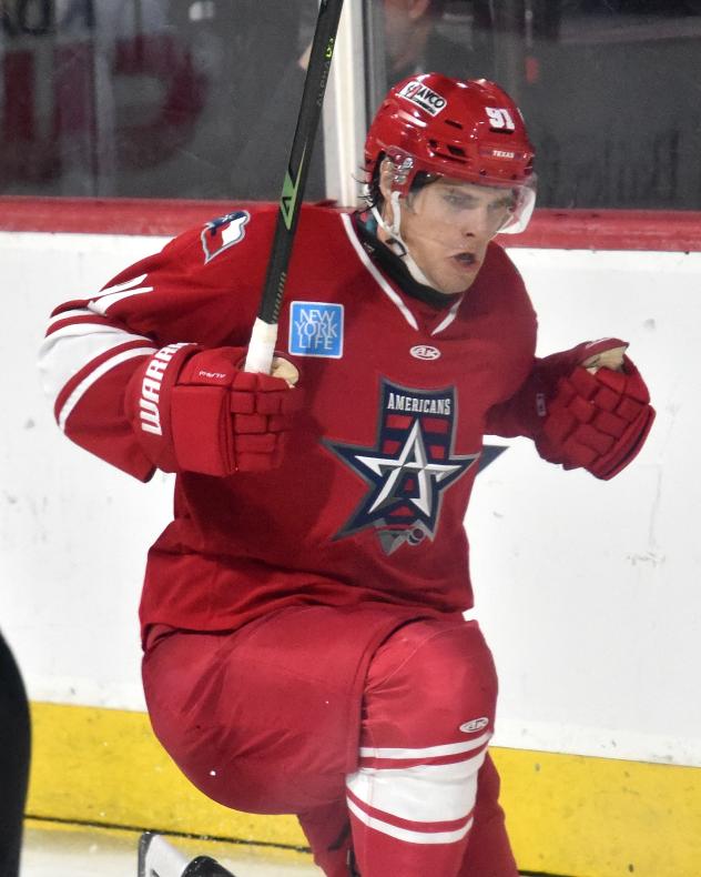 Allen Americans left wing Michael Gildon