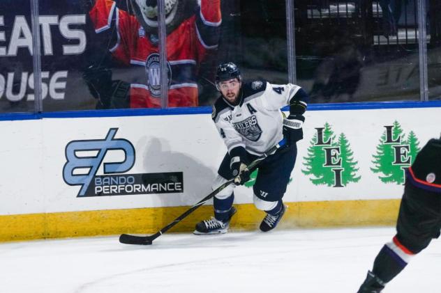 Worcester Railers' Anthony Callin in action