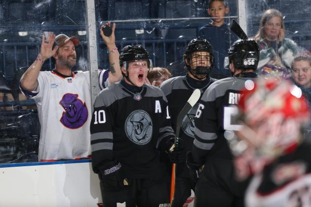 Youngstown Phantoms' Evan Jardine on game night