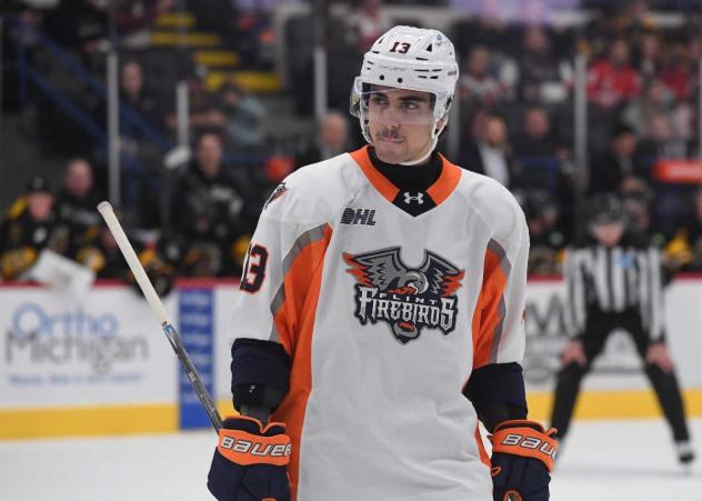Flint Firebirds left wing Josh Colosimo