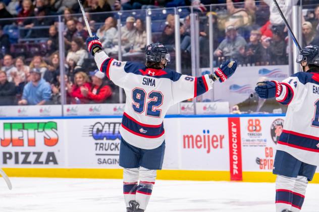 Saginaw Spirit right wing Nic Sima