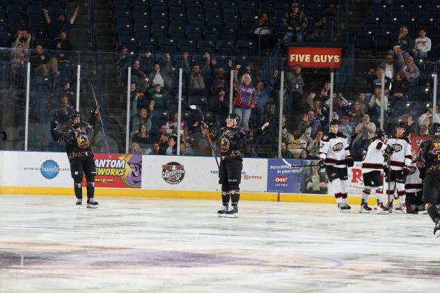 Youngstown Phantoms on game night