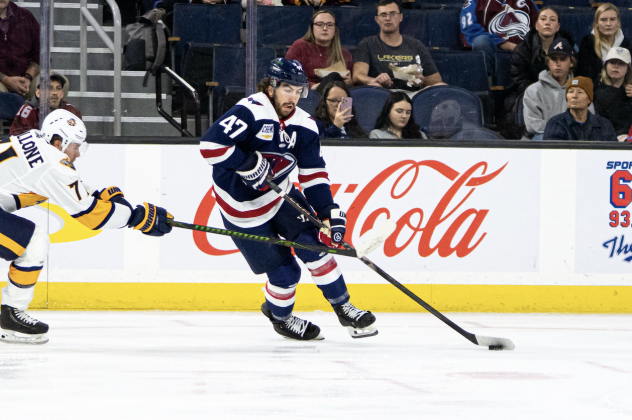 South Carolina Stingrays forward Simon Pinard