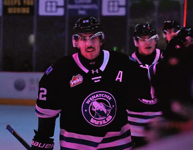 Wenatchee Wild forward Zane Saab