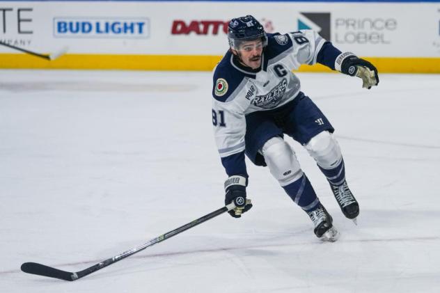 Worcester Railers forward Anthony Repaci