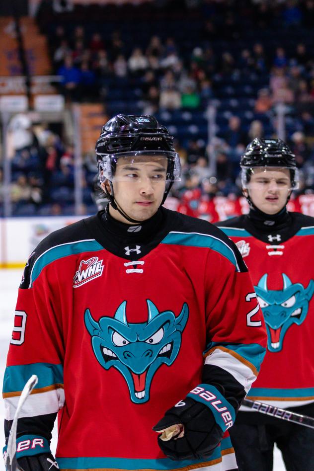 Kelowna Rockets right wing Hiroki Gojsic