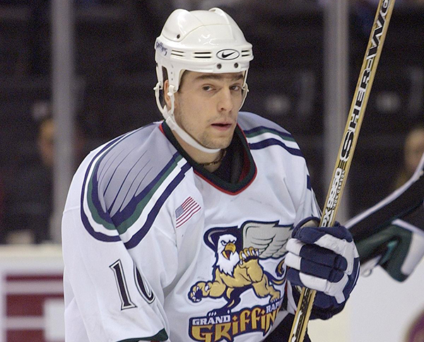 Former Grand Rapids Griffins forward Alexandre Giroux