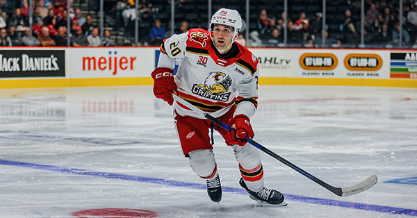 Grand Rapids Griffins defenseman Jacob Truscott