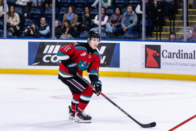 Kelowna Rockets left wing Tomas Poletin