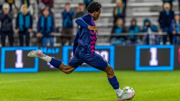 South Georgia Tormenta FC forward Niall Reid-Stephen