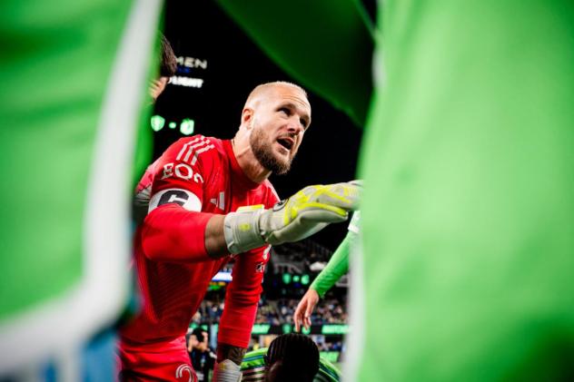 Sounders FC goalkeeper Stefan Frei