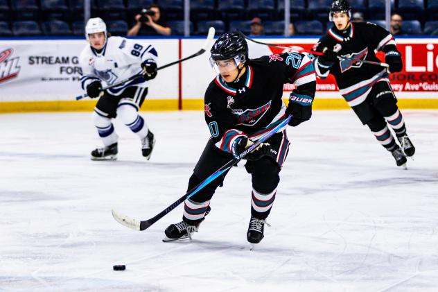 Kelowna Rockets right wing Kanjyu Gojsic