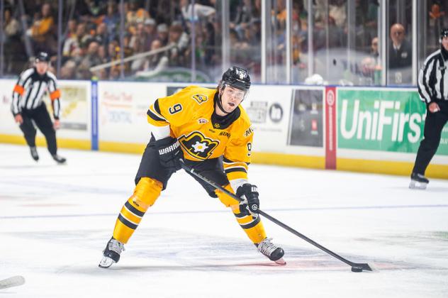 Brooklyn Kalmikov of the Maine Mariners