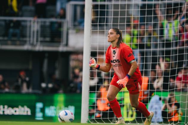 Washington Spirit goalkeeper Aubrey Kingsbury
