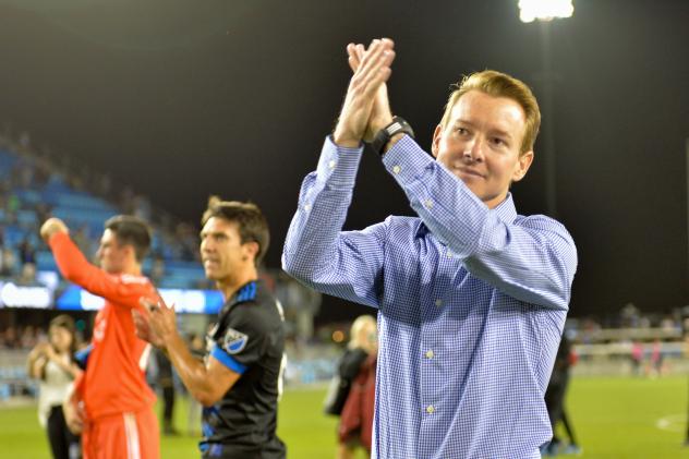 San Jose Earthquakes General Manager Chris Leitch