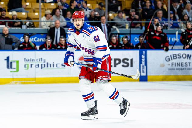 Kitchener Rangers left wing Matthew Hlacar