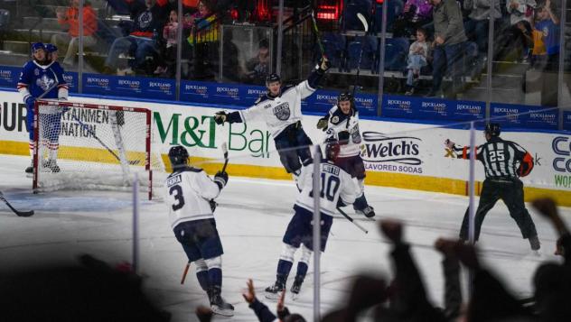 Worcester Railers on game night