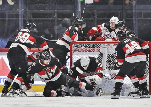 Belleville Senators on game night