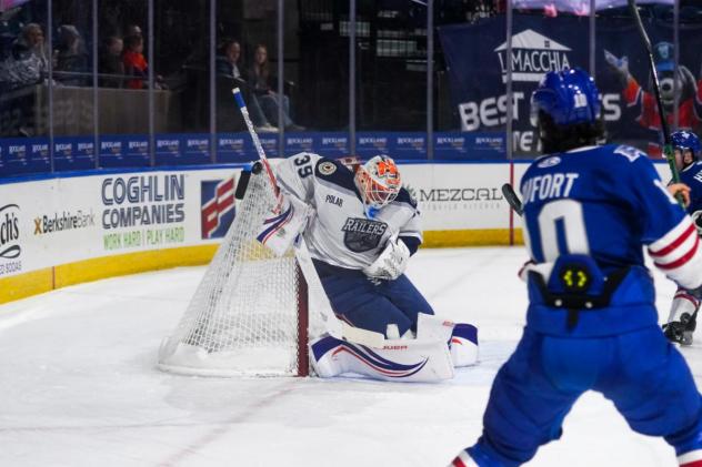 Worcester Railers goaltender Henrik Tikkanen