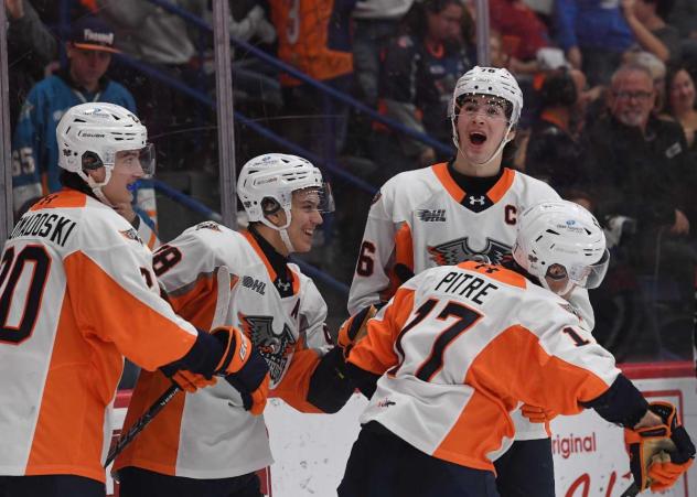 Flint Firebirds on game night