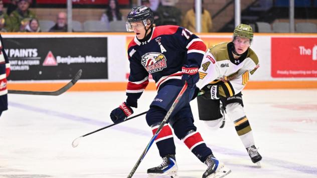 Saginaw Spirit left wing Dimian Zhilkin